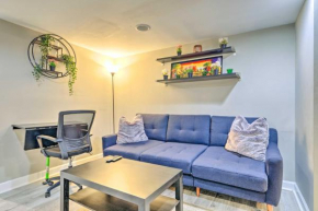 Walkable DC Studio with Fire Pit and Yard Access!